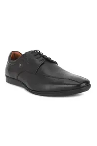 Louis Philippe Mens LPSCRGFL00148 Black Formal Leather Derby Shoes - 40 EU (LPSCRGFL00148) (6 UK)