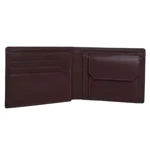 Zoom Shoes Genuine Leather Wallets for Men | RFID Wallet (6 Card Slots) (Brown)
