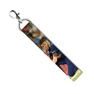 ISEE 360® Hardik Pandya Lanyard Tag with Swivel Lobster for Gift Luggage Bags Backpack Laptop Bags L X H 5 X 0.8 INCH