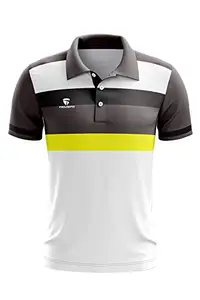 TRIUMPH Men Polo Shirts Short Sleeve Quick Dry Golf T-Shirt Regular Fit Tennis Player Tshirt Size 3XL Multicolour