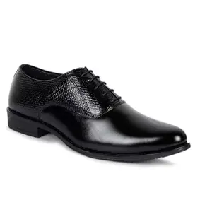 PLAYTOES Men's Black B Formal Shoe 10 (UK/India)