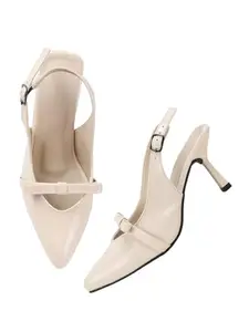 SELFIEE Trendy Pointed Close-Toe Perfect for Every Occasion Stilettos Heel Sandals For Womens And Girls