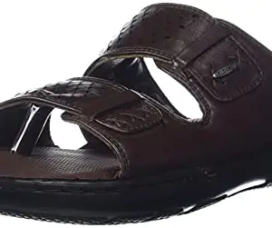 Red Chief Men's Leather Slippers (RC7063 003 8)