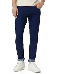 Spykar Men's Slim Fit Low Rise Casual Jeans