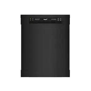 Livpure 12 Place Setting Free Standing Dishwasher|6 Washing Program| Antibacterial Wash |Child Lock|Delay Timer|Low Water Consumption|Extra Drying |Height Adjustable Rack (Sparklewash-12PS-6PR,Black)