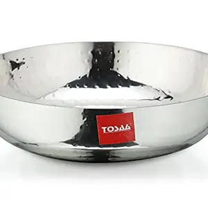 Tosaa Stainless Steel Matahr Tasla Size 18, 34 cm