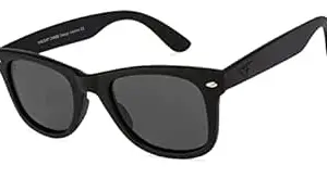 VINCENT CHASE EYEWEAR Vincent Chase By Lenskart |Full Rim Square| Polarized Stylish Sunglasses | 100% UV Protected | For Men & Women (Wide, VC 5147 P)