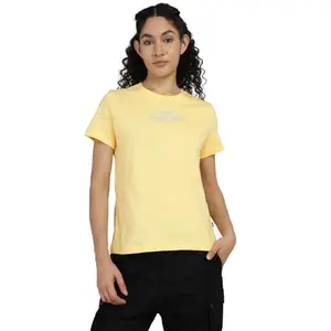 Royal Enfield Connect Todisconnect T Shirt (Size: XL)-TSS250043-LIGHT Yellow