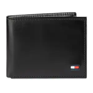Tommy Hilfiger Leather Men Card Wallet(multicolour)