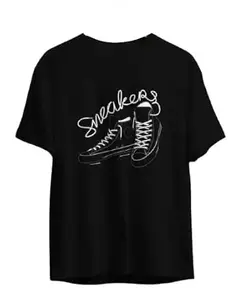 ATTITUDE START OF FASHION Men's Solid Black Round Neck Half Sleeve T-Shirt for Men | Gym Wear & Workout T Shirt |Half Sleeve T-Shirt(Pack of 1)