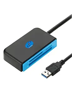 FND Cared Reader USB 3.0 Card Reader Writer Speed up to 5 Gbps for Digital Memory Compatible with CF ( Compact Flash ) , CFI, TF, SDXC, SDHC, SD, MMC, Micro SDXC, Micro SD, Micro SDHC, UHS-I (1.5 feet Cable Black) price in India.