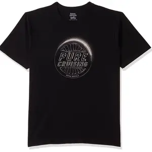Royal Enfield Men's Classic Fit T-Shirt (TSS240072_Black 3XL)