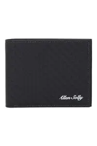 Allen Solly Men Black Print Genuine Leather Wallet