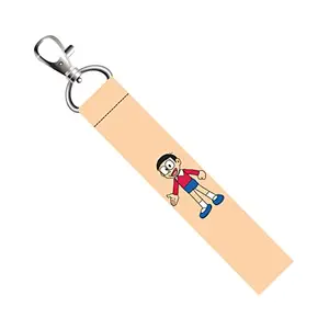 ISEE 360® Cartoon Hero Lanyard Bag Tag with Swivel Lobster for Gift Luggage Bags Backpack Laptop Bags Students Workers L X H 5 X 0.8 INCH