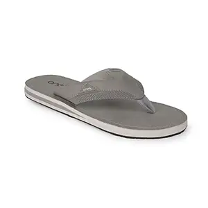 ONE8 Select By Virat Kohli Men's Light-Weight Anti-Skid Bounce Back Mid-Sole Comfortable All Day Wear Slip-ons Grey Slippers/Chappals/Flip-Flops