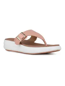 Inc.5 Womens Peach Casual Solid Round Toe Casual Flats