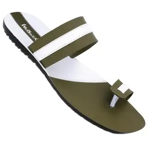 WALKAROO WG1317 Mens Casual Wear and Regular use Sandals - Olive