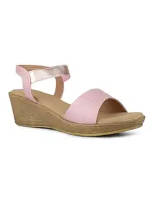 Inc.5 Womens Rose Gold Casual Solid Round Toe Heels