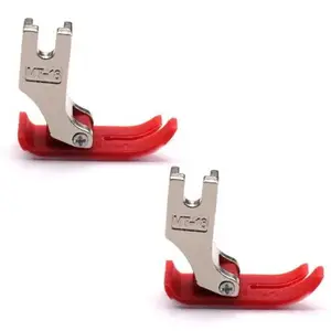 (Pack of 2) MT-18 Teflon Shoe Presser Foot – Compatible with Juki, Jack, Brother, Singer & More Industrial Sewing Machines