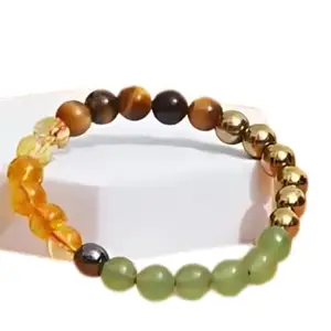 Natural Crystal Money Magnet Bracelet by Sandhya Gems