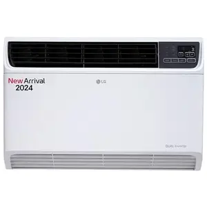 LG 1.5 Ton 5 Star DUAL Inverter Window AC ( Convertible 4-in-1 cooling, 4 Way Air Swing, HD Filter, 2024 Model, TW-Q18WUZA)