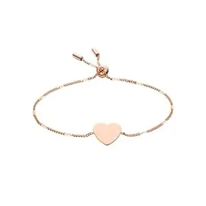 Fossil Women's Classics Rose Gold Bracelet Jf02965791