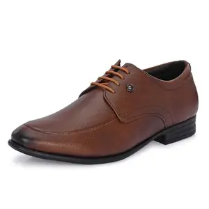 Centrino Formal Shoe for Men | Soft Cushioned Insole for All-Day Comfort | Stylish & Elegant Design | Perfect for Office, Business Casual & Formal Attire 7321-3_Tan_9