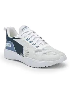 Liberty Force 10 Mens Romario-2 White Sports Shoes (6 UK)