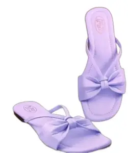 Comfortable Fashion Slippers for Women with Modern Chic Finish for the size of - 6 UK