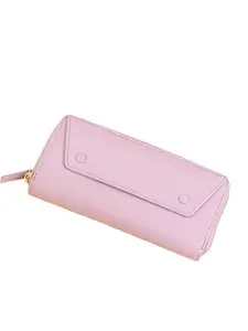The Messy Corner Lilac PU Solid Women Wallets