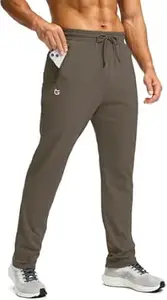 CB-COLEBROOK Men's Track Pant, Gym Sports Lower, Winter Pants with 3 Zipper Pockets Warm Athletic Joggers Workout Running Sweatpants for Men Treck Pant Activewear Trousers (Track-0125)