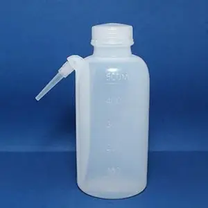 Wash Bottle New Type – Squeeze Bottle for Lab, Watering, Cleaning, Leak-Proof, Easy Squeeze Design, Precision Spout | Pack of 3 | (500ML)