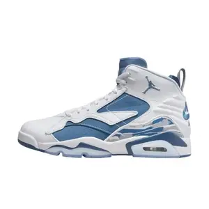 Nike Men's Running Jordan MVP-White/Industrial Blue-Neutral Grey-Dz4475-101-11Uk