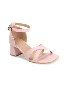 iconics Women Fashion Sandal,Pink,UK-4