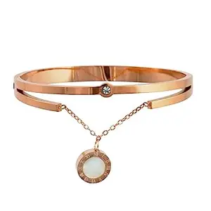 V FASHION JEWELLERY stianless steel adjustable bracelet for girls stylish anti tarnish bangles for women kada for women accessories Jewellery cuff bracelet gifts combo