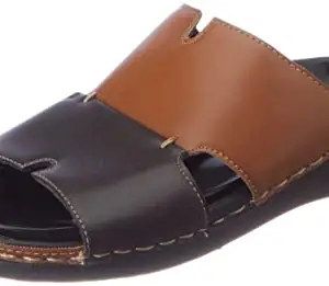 Khadim's Khadims Men Brown Lifestyle Slip-On Sandal