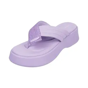 Metro Women Purple Casual Synthetic Sandals Uk/4 Eu/37 (32-730)
