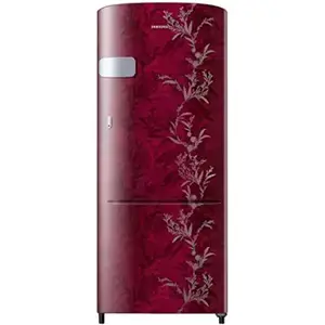 Samsung 183 Litres Stylish Grande Design Single Door Refrigerator (Maroon, RR20C1Z226R) price in India.