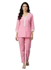 TRUNESS Plus Size Short Black Kurti for Women, Floral Printed Rayon, Comfortable Office & Casual Wear