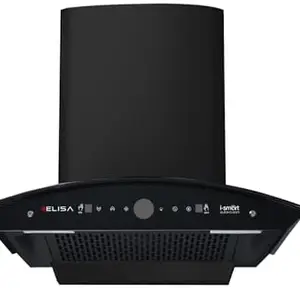 Elisa Admire BLDC Black Wall Mounted Kitchen Chimney 75 CM
