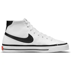 NIKE Womens Court Legacy Canvas Running Shoes (Numeric_3) White,3 UK (3.5 US)