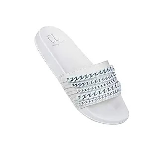Carlton London Womens Casual Wear Slipon Slider Flats (White_38)