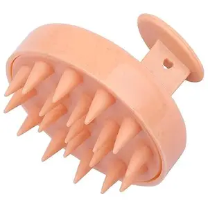 Hair Brush with Spikes for Women, Men and Children, Purple (Textured Peach)