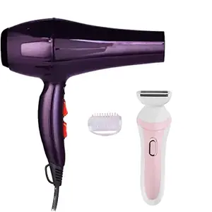 5000w hair dryer for men women with razor kit for women hair remover pubic hair
