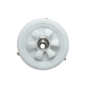 Ovicart Plastic Mixer Grinder Motor Coupler Old Standard White 6 x 6 x 4 Cm - 1 Piece