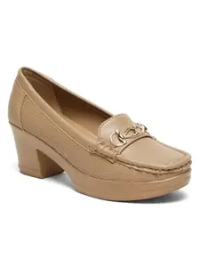 Flat n Heels Womens Khaki Casual Shoes FnH GS-305-KH