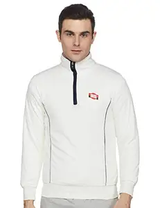 SS Professional Full Sleeve Sweater, Small (White)