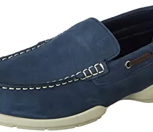 Woodland Men's Blue Leather Casual Shoe-8 UK (42 EU) (GC 3817121)