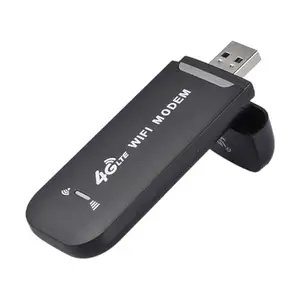 APPSTER 4G/4G LTE USB Wireless Dongle, All SIM Network Support, Plug & Play 4G Data Card with Up to 150Mbps WiFi Hotspot (Black)