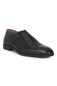 Louis Philippe Men's Black Formal Shoes Euro- 43